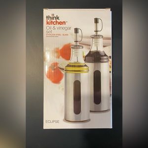Brand new oil and vinegar set